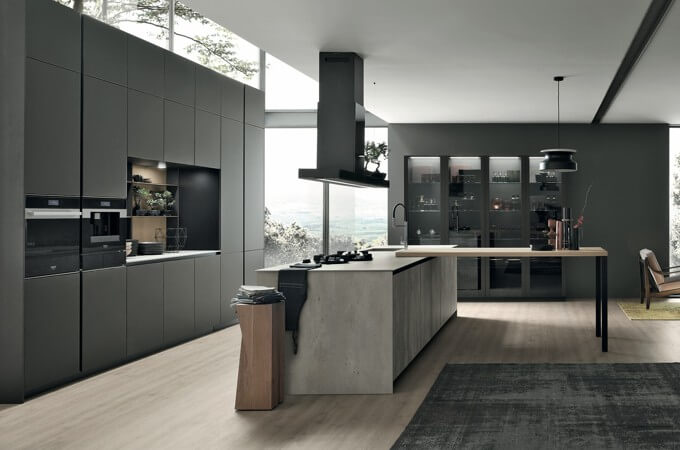 Weizter also design & manufacture Modern Kitchens