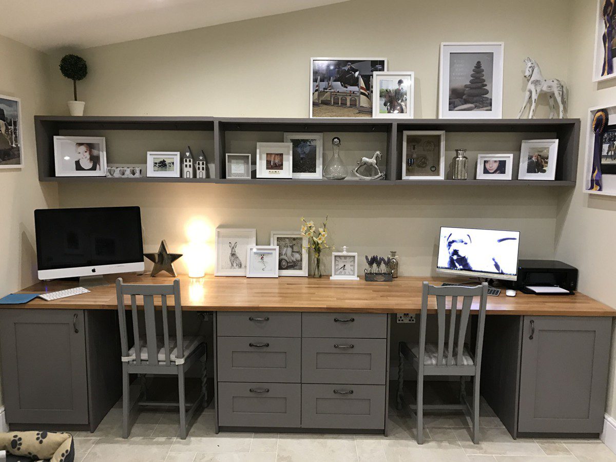 Home study designed, manufactured and installed by Weizter, design 1