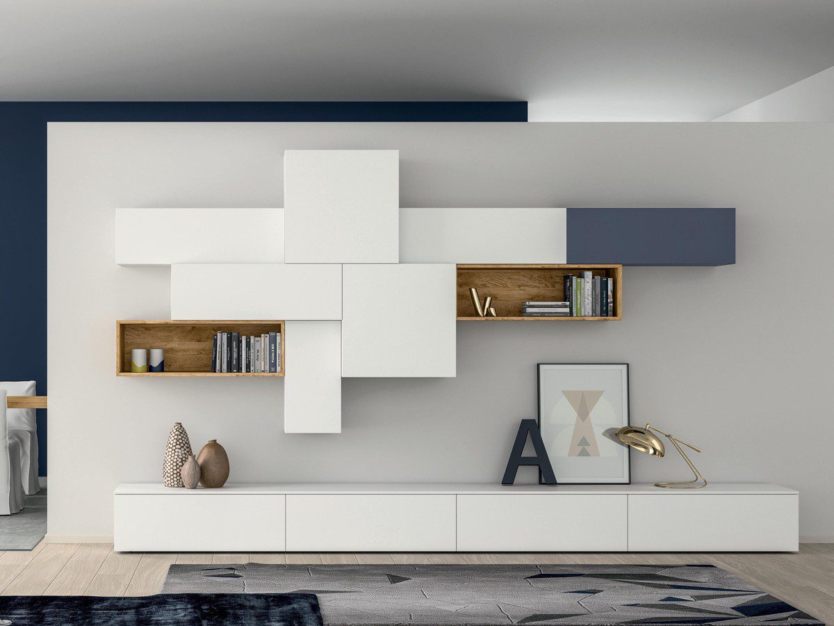 TV media centre designed, manufactured and installed by Weizter, design 4