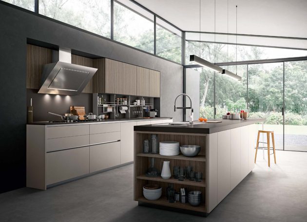 A completed Weizter kitchen in Sandhurst.