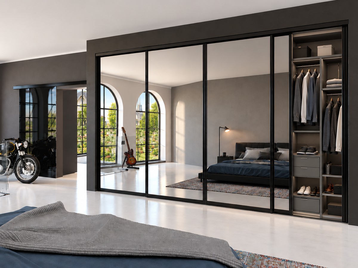 Bedroom cupboards designed, manufactured and installed by Weizter, design 3