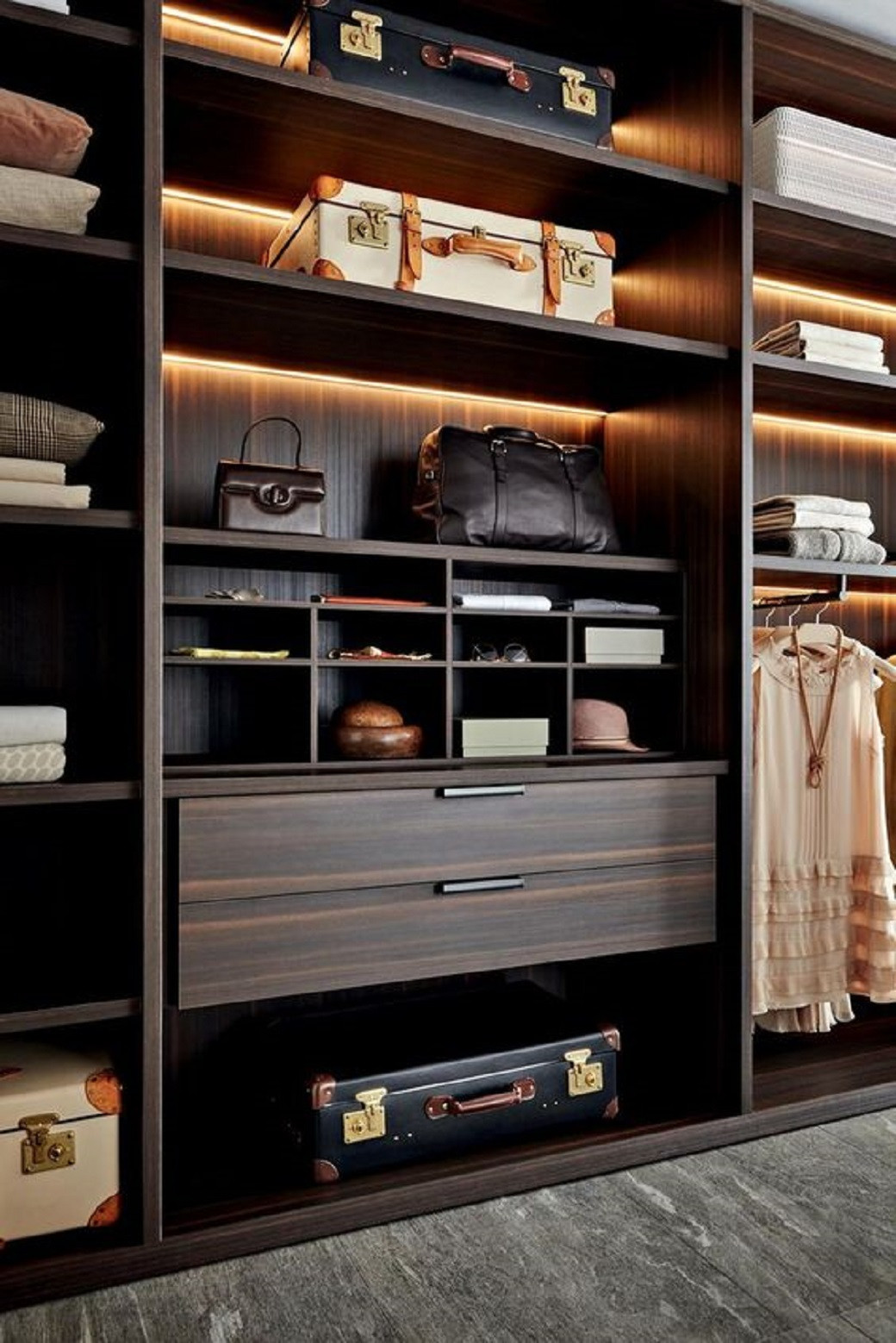 bedroom cupboard led lights