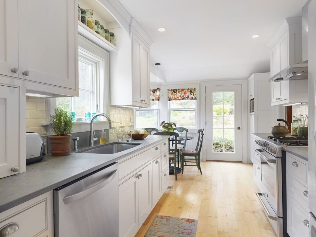galley kitchen