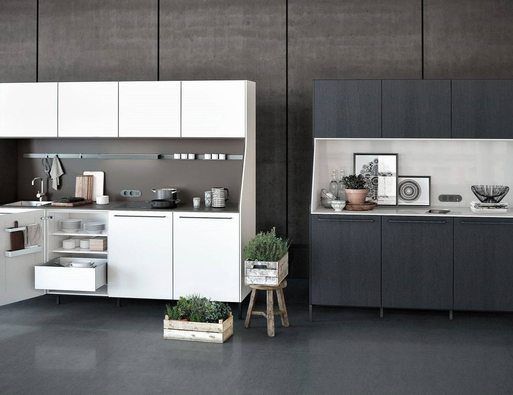 create contrast in the Kitchen